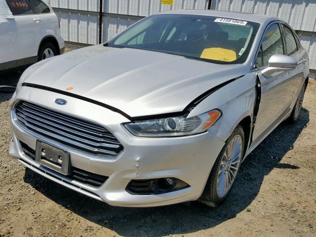 3FA6P0K93GR319250 - 2016 FORD FUSION TIT SILVER photo 2