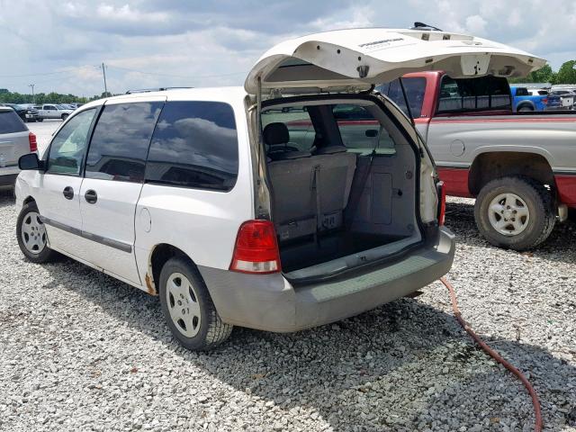 2FTZA546X6BA54087 - 2006 FORD FREESTAR WHITE photo 3