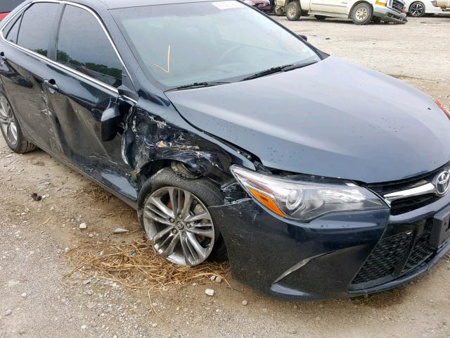 4T1BF1FK9FU995283 - 2015 TOYOTA CAMRY LE BLACK photo 9