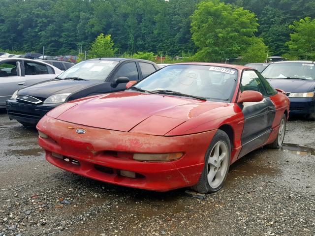 1ZVLT22B5R5109338 - 1994 FORD PROBE GT RED photo 2