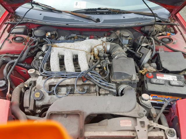 1ZVLT22B5R5109338 - 1994 FORD PROBE GT RED photo 7