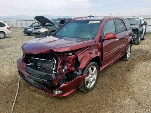 2CKDL637986286463 - 2008 PONTIAC TORRENT GX MAROON photo 2