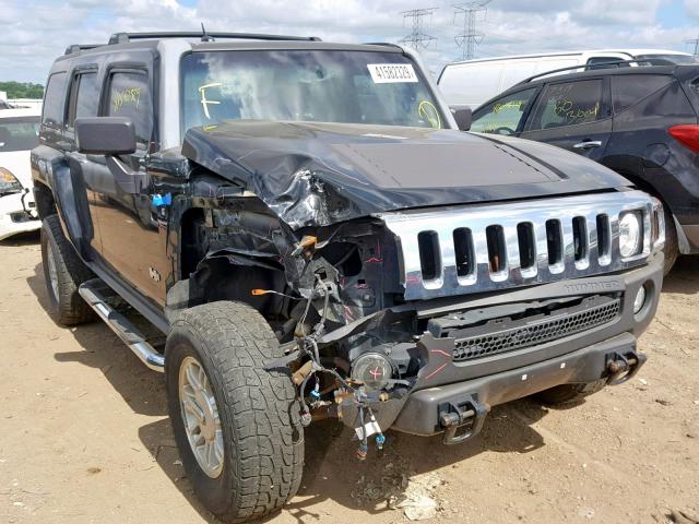 5GTDN136568303917 - 2006 HUMMER H3 BLACK photo 1