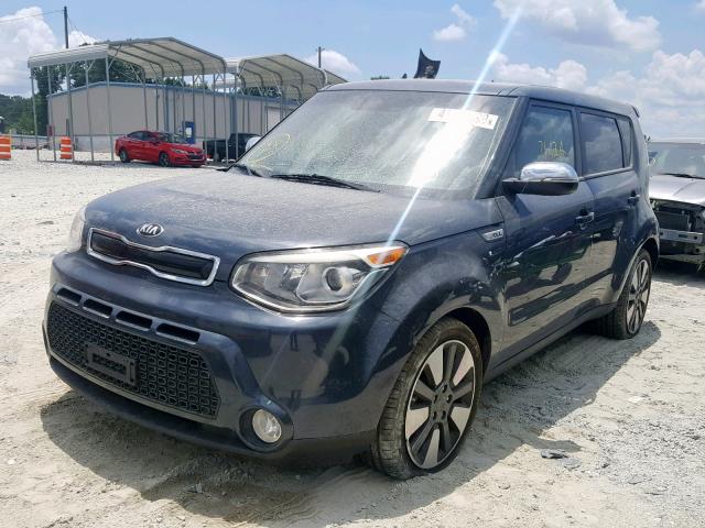 KNDJX3A53E7033634 - 2014 KIA SOUL ! BLUE photo 2