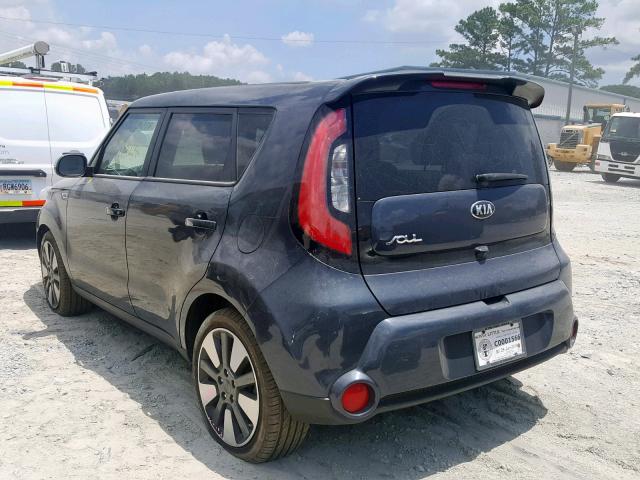 KNDJX3A53E7033634 - 2014 KIA SOUL ! BLUE photo 3