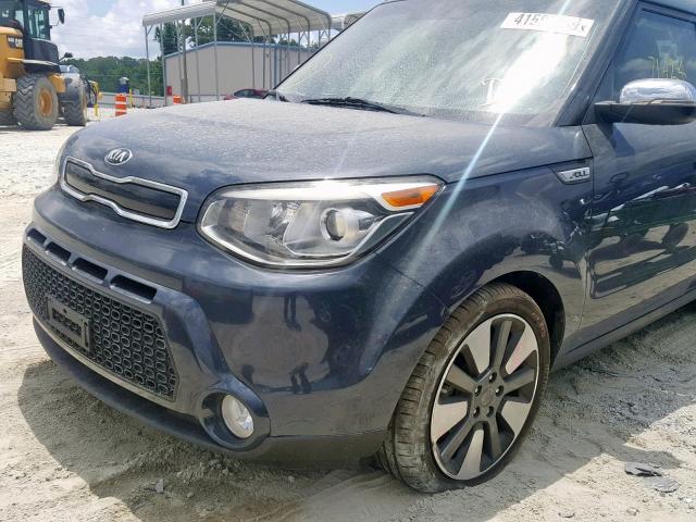 KNDJX3A53E7033634 - 2014 KIA SOUL ! BLUE photo 9