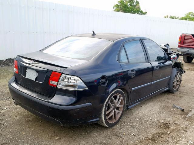 YS3FH49Y951023273 - 2005 SAAB 9-3 AERO BLACK photo 4