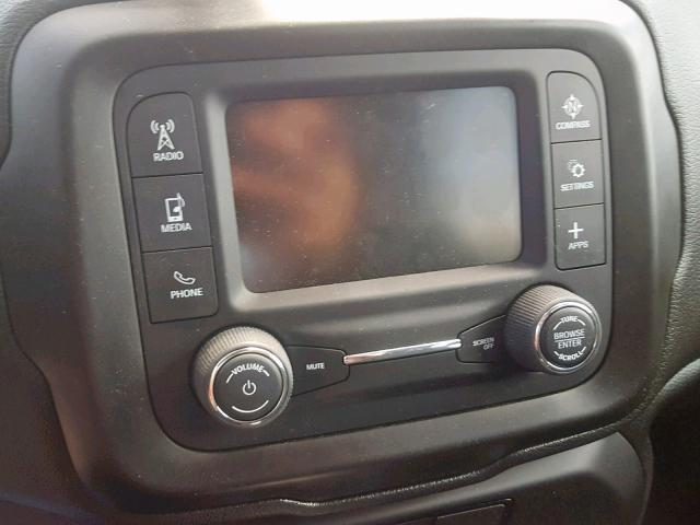 ZACCJBAB3JPH80612 - 2018 JEEP RENEGADE S SILVER photo 9