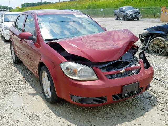 1G1AL58F787263910 - 2008 CHEVROLET COBALT LT RED photo 1