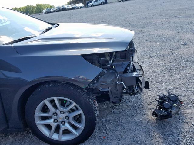 1G11C5SA6DF342076 - 2013 CHEVROLET MALIBU 1LT ნაცრისფერი ფოტო 9