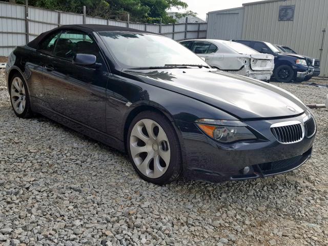 WBAEK13416CN76060 - 2006 BMW 650 I BLACK photo 1