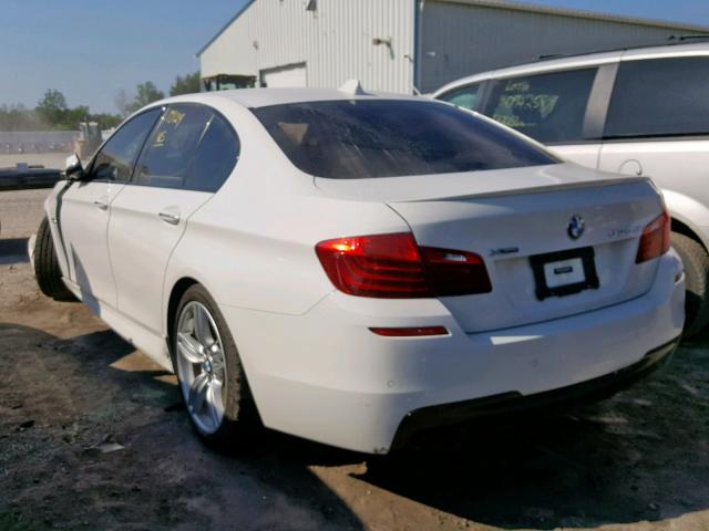 WBAFV3C58FD687067 - 2015 BMW 535 D WHITE photo 3