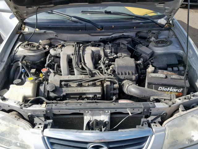 1YVGF22D9Y5107355 - 2000 MAZDA 626 ES SILVER photo 7