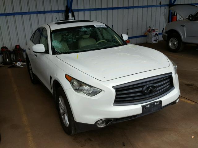 JN8AS1MW0CM152140 - 2012 INFINITI FX35 WHITE photo 1