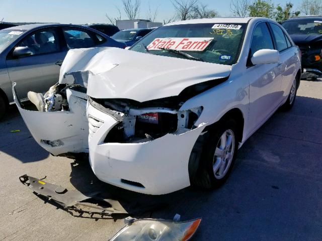 4T1BK46K87U558146 - 2007 TOYOTA CAMRY NEW WHITE photo 2