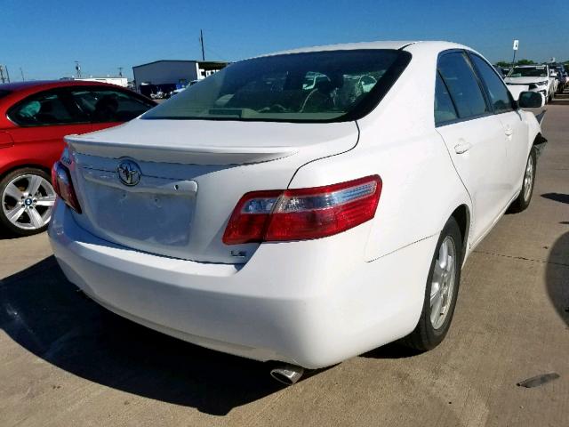 4T1BK46K87U558146 - 2007 TOYOTA CAMRY NEW WHITE photo 4