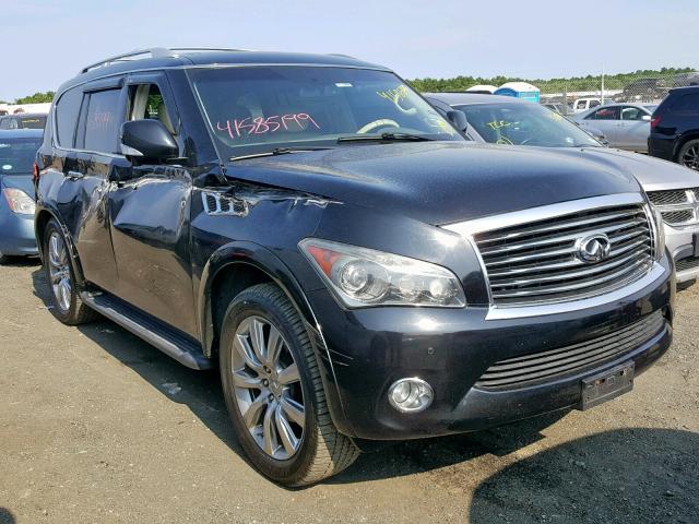 JN8AZ2NC0C9315765 - 2012 INFINITI QX56 BLACK photo 1