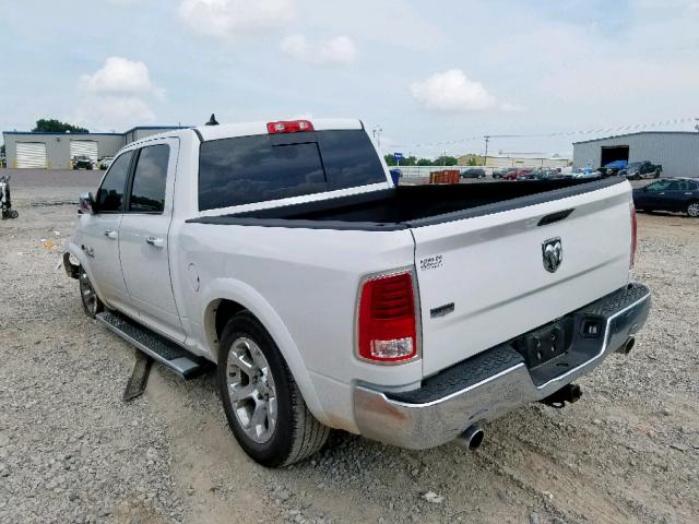 1C6RR6NT3GS269599 - 2016 RAM 1500 LARAM WHITE photo 3