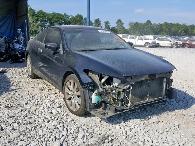 1HGCS2B82AA003114 - 2010 HONDA ACCORD EXL BLACK photo 1