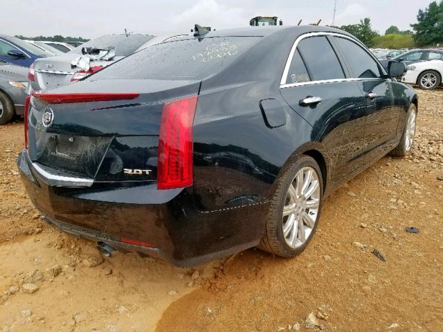 1G6AF5SX4D0142970 - 2013 CADILLAC ATS PREMIU BLACK photo 4