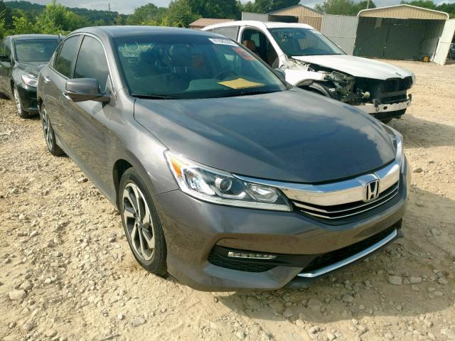 1HGCR2F83GA173500 - 2016 HONDA ACCORD EXL GRAY photo 1