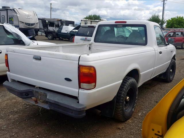 1FTYR10C6WUC59005 - 1998 FORD RANGER WHITE photo 4