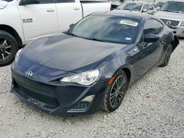 JF1ZNAA11D2721143 - 2013 TOYOTA SCION FR-S GRAY photo 2