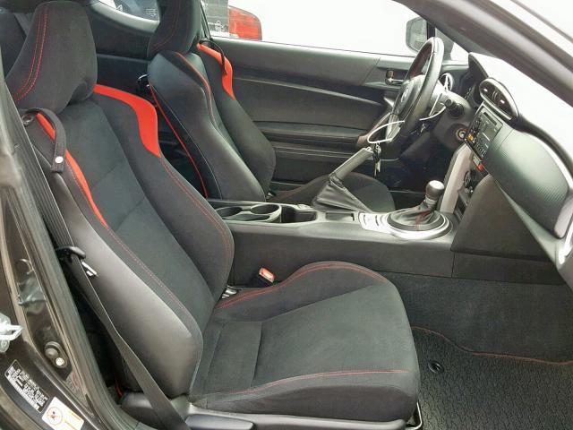 JF1ZNAA11D2721143 - 2013 TOYOTA SCION FR-S GRAY photo 5