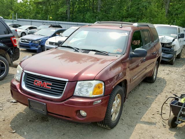 1GKET12S346180132 - 2004 GMC ENVOY XUV MAROON photo 2