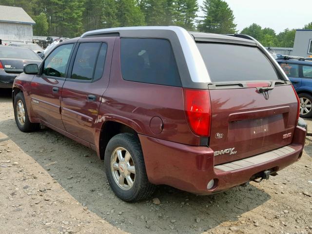 1GKET12S346180132 - 2004 GMC ENVOY XUV MAROON photo 3