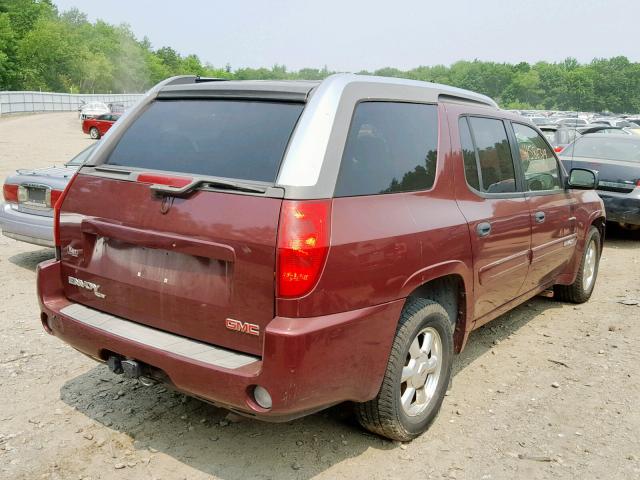 1GKET12S346180132 - 2004 GMC ENVOY XUV MAROON photo 4