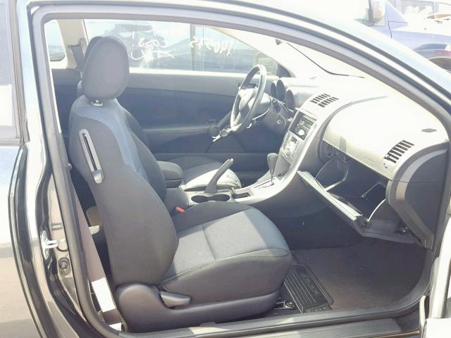 JTKDE177150033360 - 2005 TOYOTA SCION TC ნაცრისფერი ფოტო 5