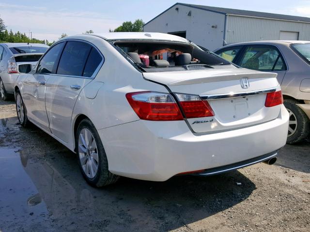 1HGCR2F84FA810943 - 2015 HONDA ACCORD EXL WHITE photo 3