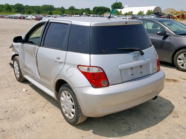 JTKKT624460153100 - 2006 TOYOTA SCION XA SILVER photo 3