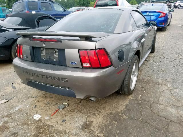 1FAFP42X12F234578 - 2002 FORD MUSTANG GT GRAY photo 4