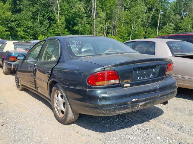 1G3WS52K0WF396792 - 1998 OLDSMOBILE INTRIGUE G GREEN photo 3