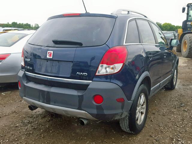 3GSDL43N69S544181 - 2009 SATURN VUE XE BLUE photo 4