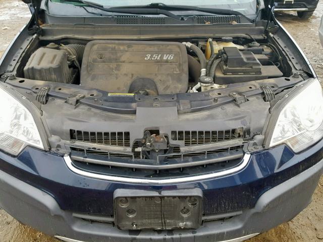 3GSDL43N69S544181 - 2009 SATURN VUE XE BLUE photo 7