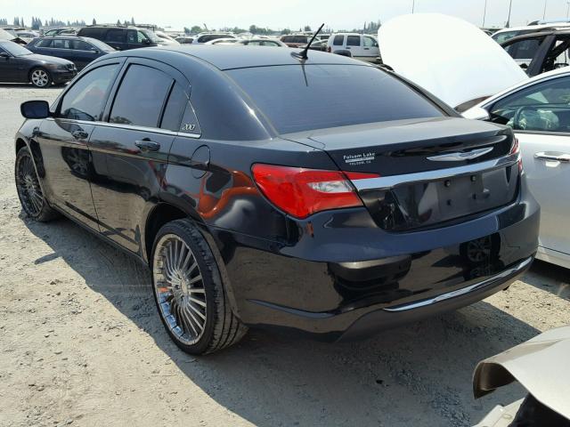 1C3BC1FB6BN603818 - 2011 CHRYSLER 200 TOURIN BLACK photo 3