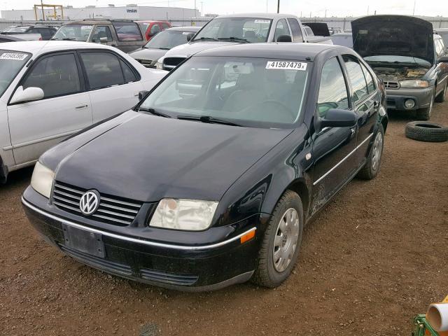 3VWRK69M04M028200 - 2004 VOLKSWAGEN JETTA GL BLACK photo 2