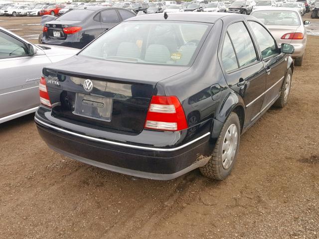 3VWRK69M04M028200 - 2004 VOLKSWAGEN JETTA GL BLACK photo 4