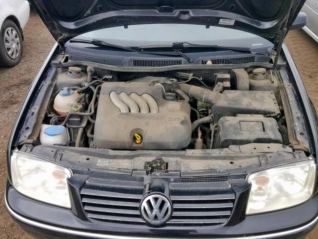 3VWRK69M04M028200 - 2004 VOLKSWAGEN JETTA GL BLACK photo 7