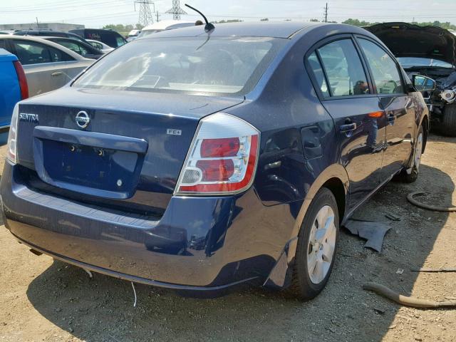 3N1AB61E49L650903 - 2009 NISSAN SENTRA 2.0 BLUE photo 4