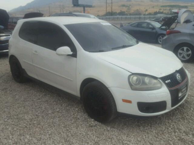 WVWEV71K17W057346 - 2007 VOLKSWAGEN NEW GTI WHITE photo 1