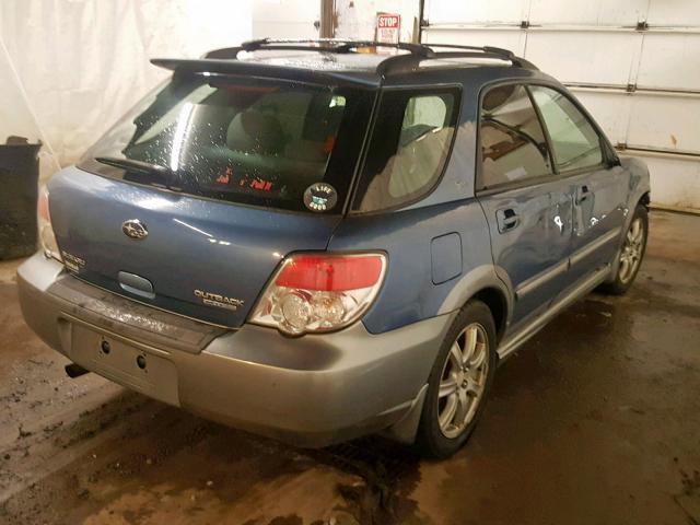 JF1GG63637H813802 - 2007 SUBARU IMPREZA OU BLUE photo 4