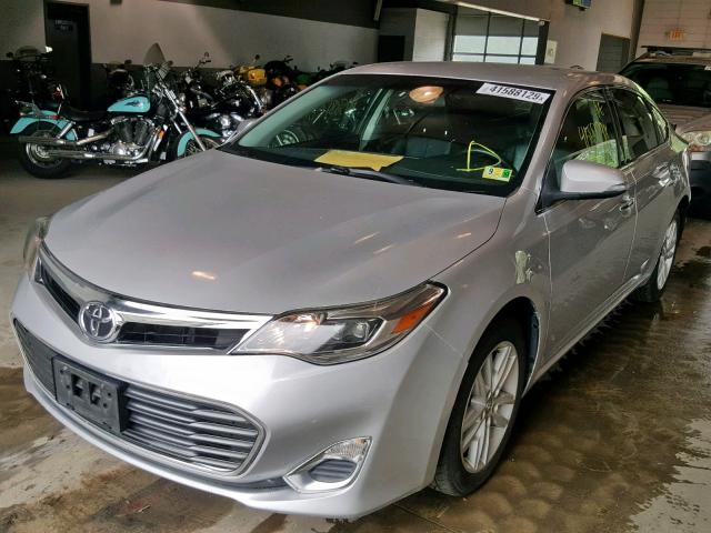 4T1BK1EB5EU120293 - 2014 TOYOTA AVALON BAS SILVER photo 2