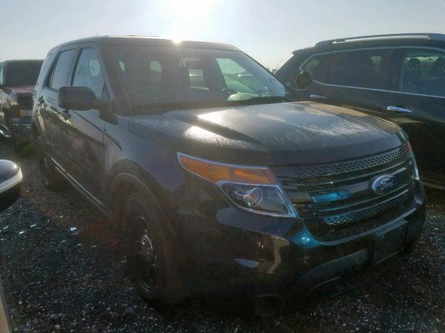 1FM5K8AR9FGB51488 - 2015 FORD EXPLORER P BLACK photo 1