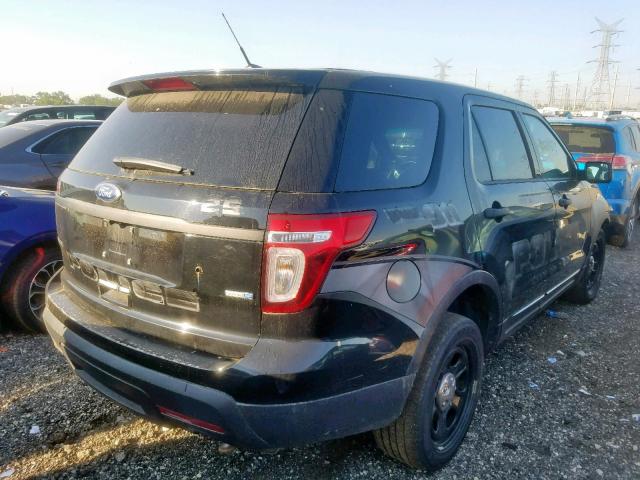 1FM5K8AR9FGB51488 - 2015 FORD EXPLORER P BLACK photo 4