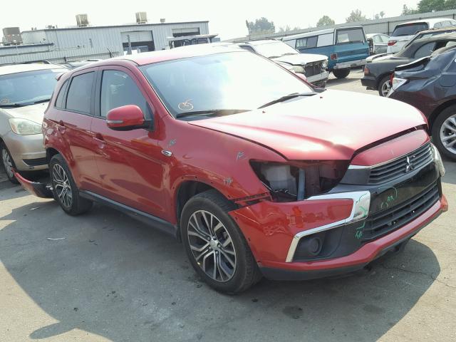 JA4AP3AU9GZ032979 - 2016 MITSUBISHI OUTLANDER RED photo 1