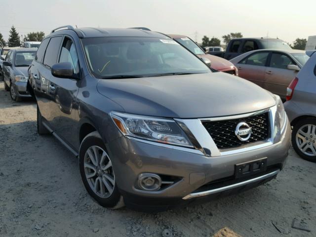 5N1AR2MN7GC623521 - 2016 NISSAN PATHFINDER GRAY photo 1